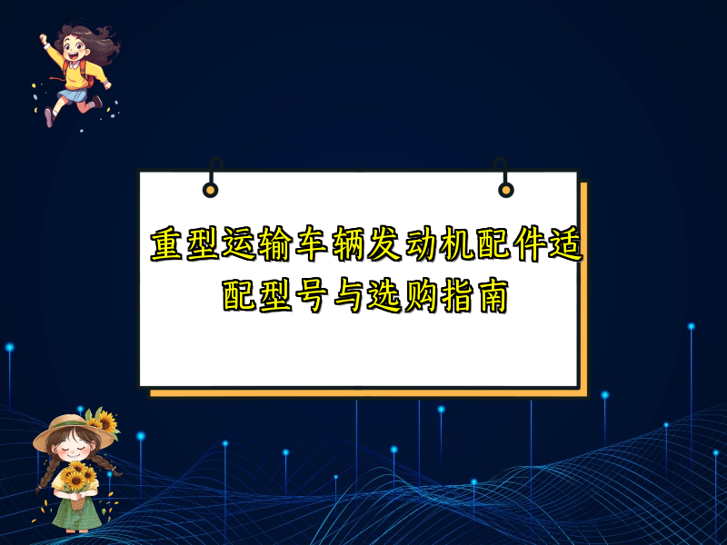 重型运输车辆发动机配件适配型号与选购指南